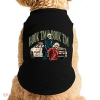 Hook Em And Book Em Doggie Tank thumb 0