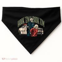 Hook Em And Book Em USA-Made Doggie Bandana thumb 0