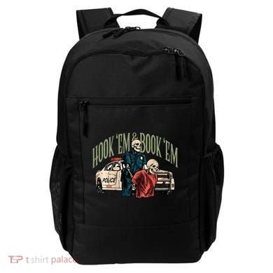 Hook Em And Book Em Backpack