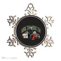 Hook Em And Book Em Ornament thumb 0