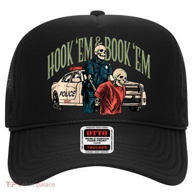 Hook Em And Book Em Hat
