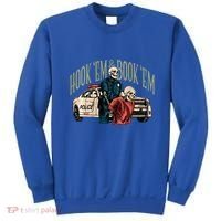 Hook Em And Book Em Sweatshirt thumb 0