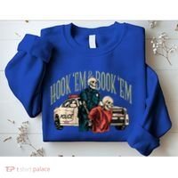 Hook Em And Book Em Sweatshirt thumb 2