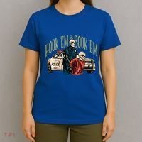 Hook Em And Book Em T-Shirt thumb 4