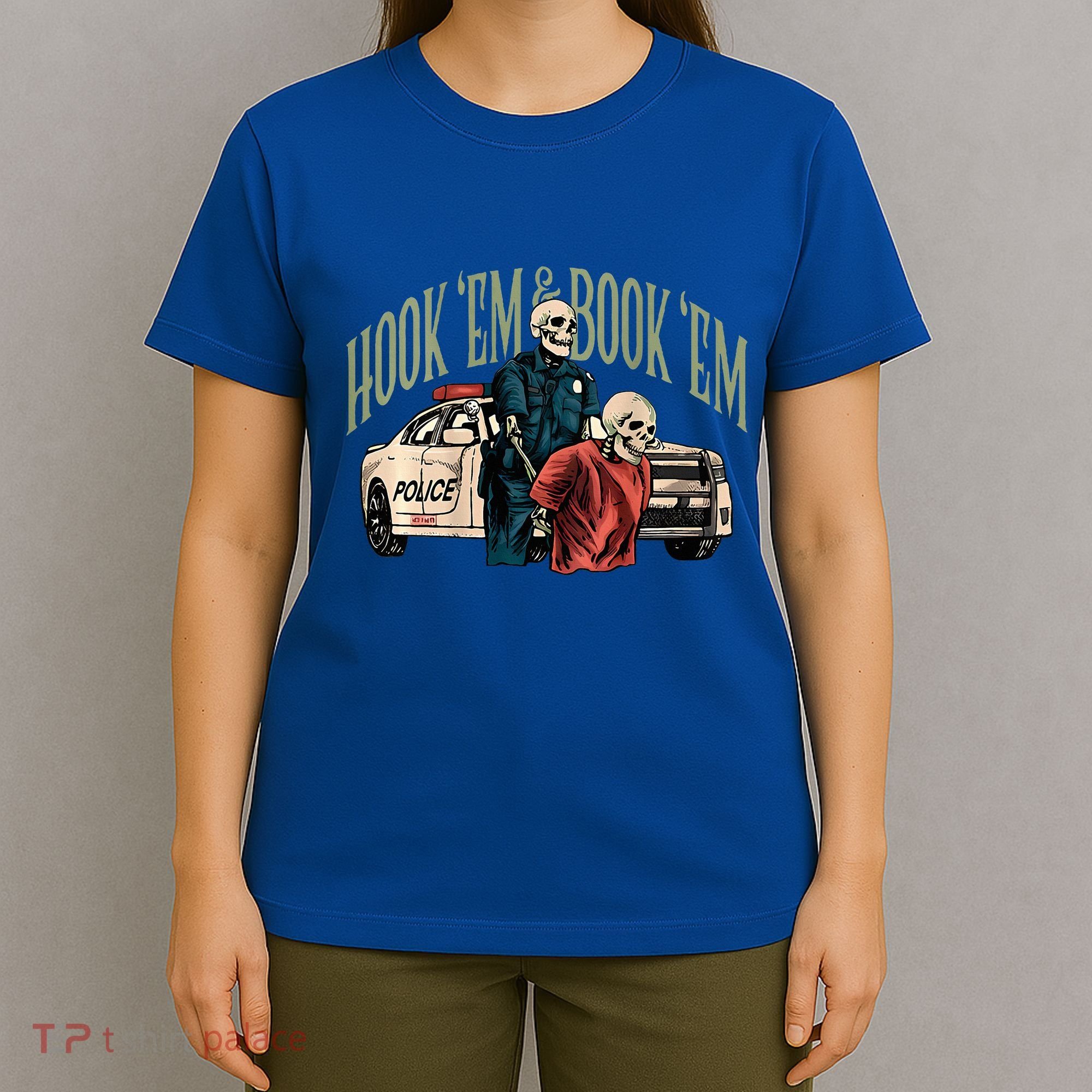 Hook Em And Book Em T-Shirt