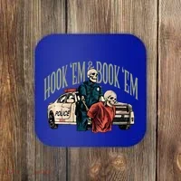 Hook Em And Book Em Coaster thumb 0