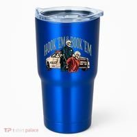 Hook Em And Book Em Tumbler thumb 0