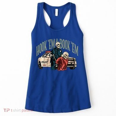 Hook Em And Book Em Women's Tank Top