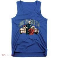 Hook Em And Book Em Tank Top thumb 0
