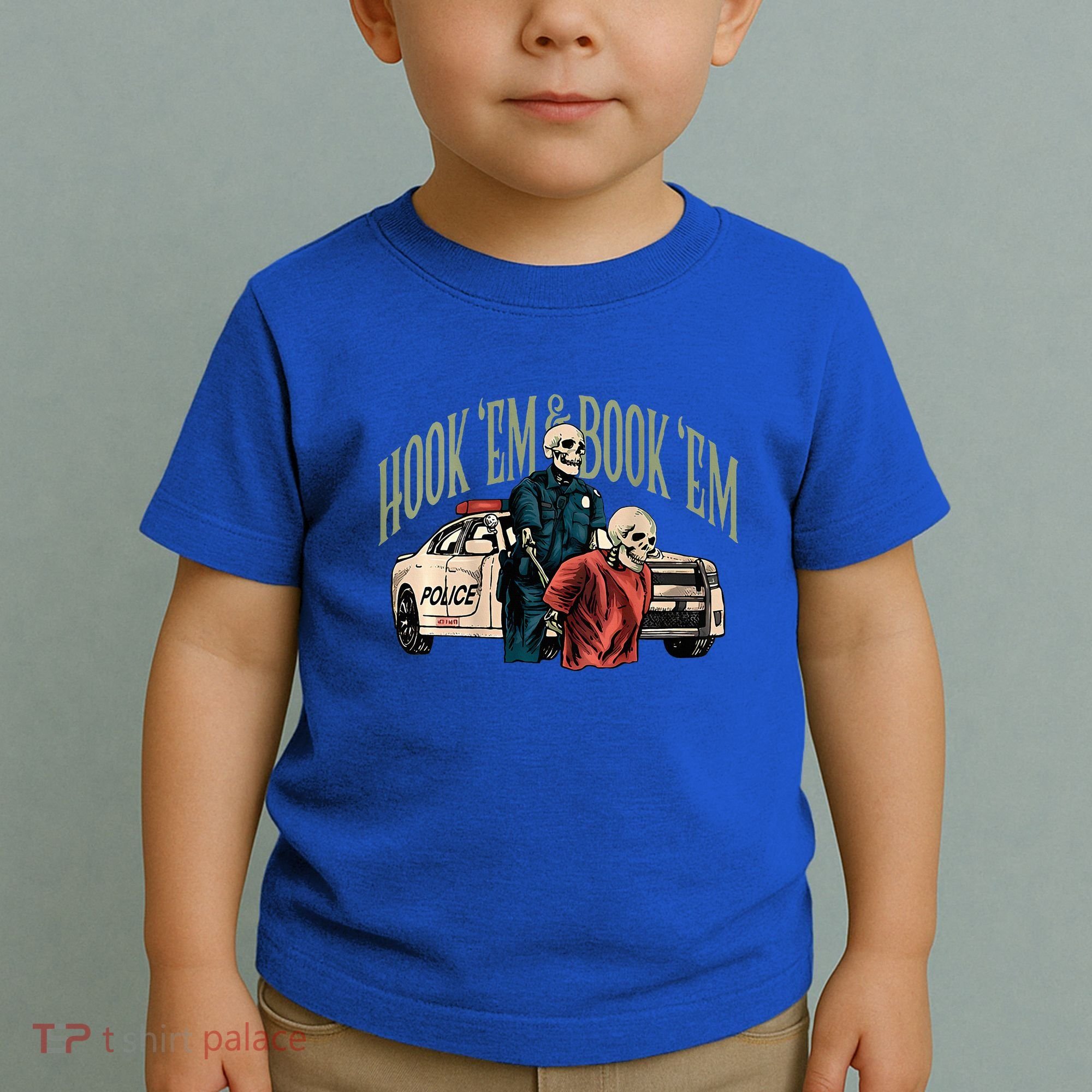 Hook Em And Book Em Toddler T-Shirt