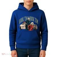 Hook Em And Book Em Kids Hoodie thumb 4