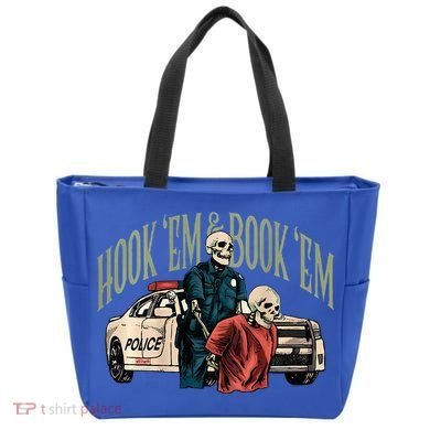 Hook Em And Book Em Tote Bag