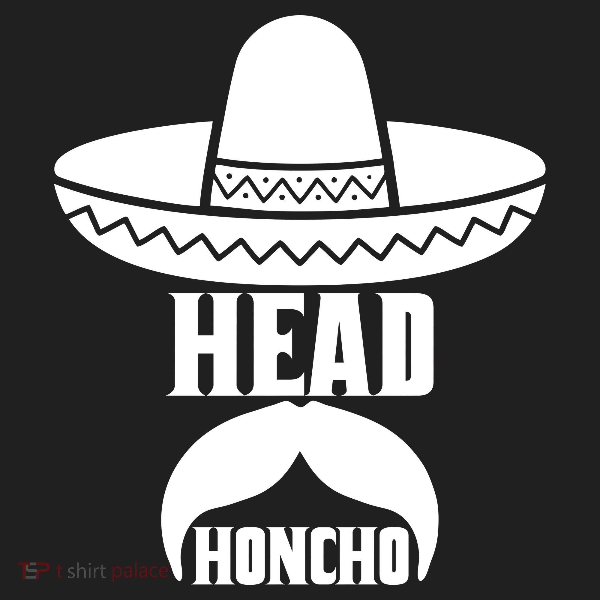 Head Honcho Sombrero Moustache Funny Cinco De Mayo Beanie