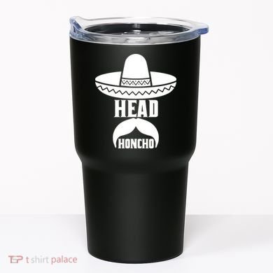 Head Honcho Sombrero Moustache Funny Cinco De Mayo Tumbler
