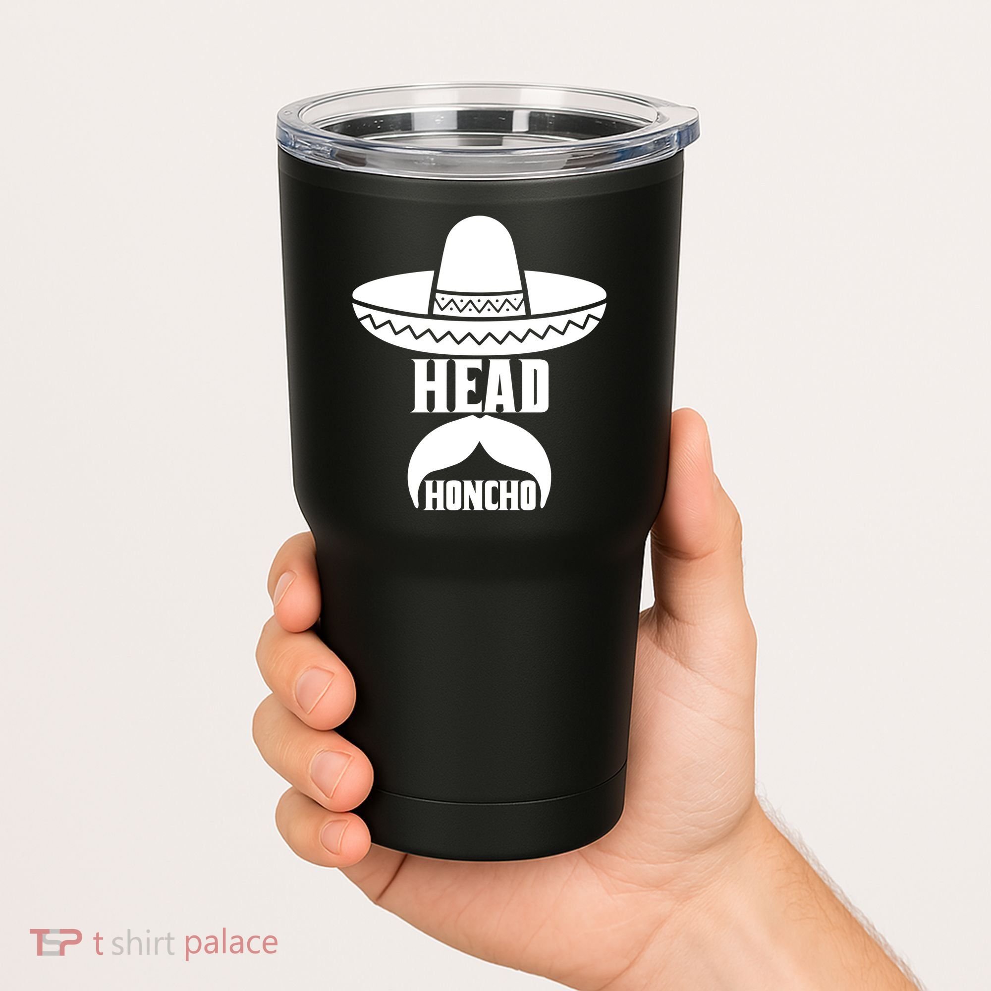 Head Honcho Sombrero Moustache Funny Cinco De Mayo Tumbler