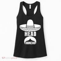 Head Honcho Sombrero Moustache Funny Cinco De Mayo Women's Tank Top thumb 0