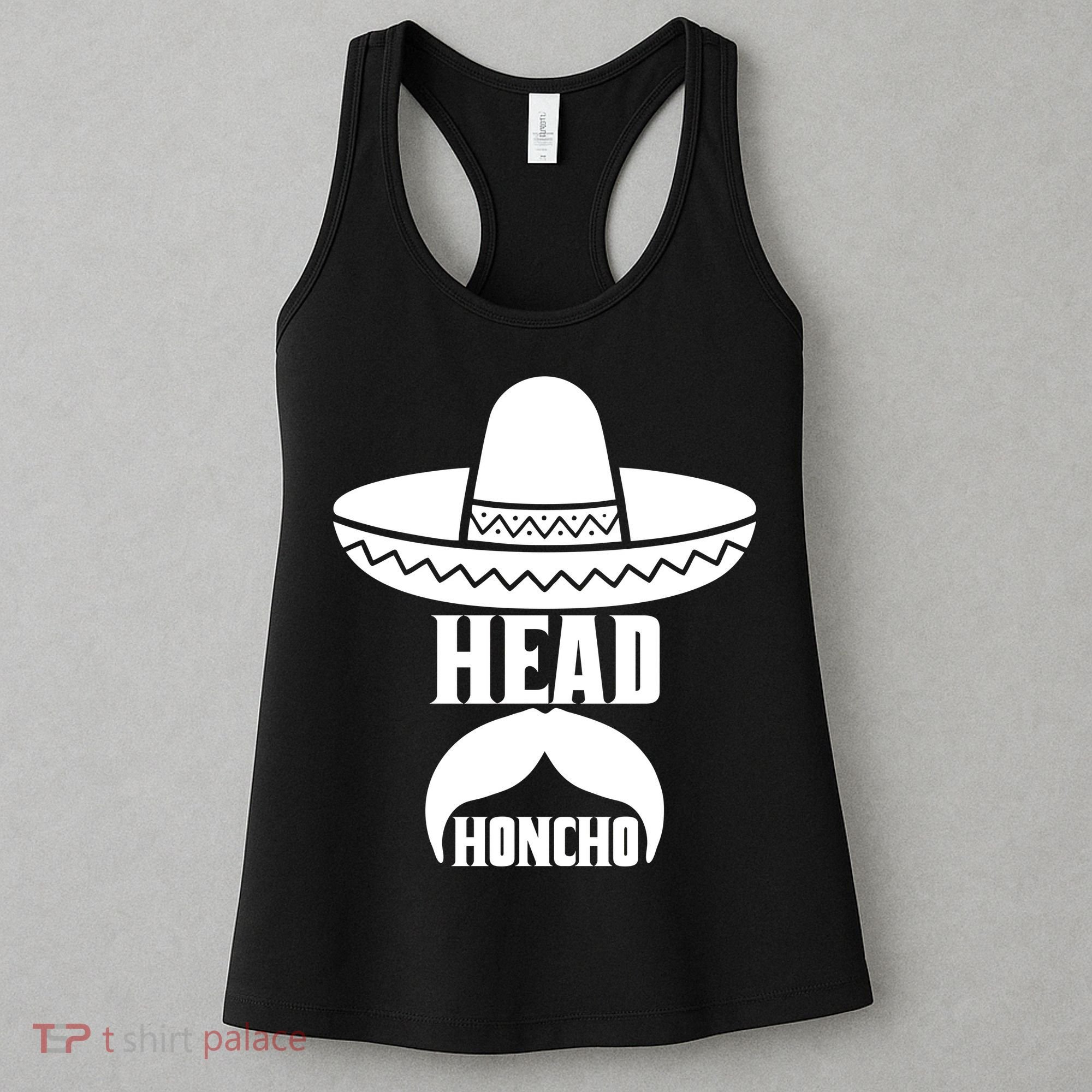 Head Honcho Sombrero Moustache Funny Cinco De Mayo Women's Tank Top