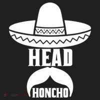 Head Honcho Sombrero Moustache Funny Cinco De Mayo Golf Towel thumb 3