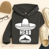 Head Honcho Sombrero Moustache Funny Cinco De Mayo Hoodie thumb 4