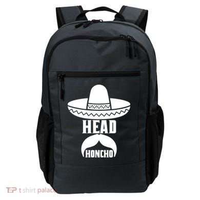 Head Honcho Sombrero Moustache Funny Cinco De Mayo Backpack
