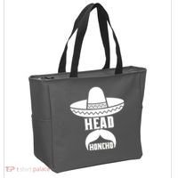 Head Honcho Sombrero Moustache Funny Cinco De Mayo Tote Bag thumb 2