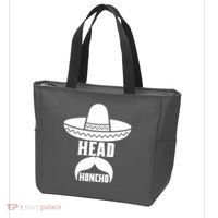 Head Honcho Sombrero Moustache Funny Cinco De Mayo Tote Bag thumb 3