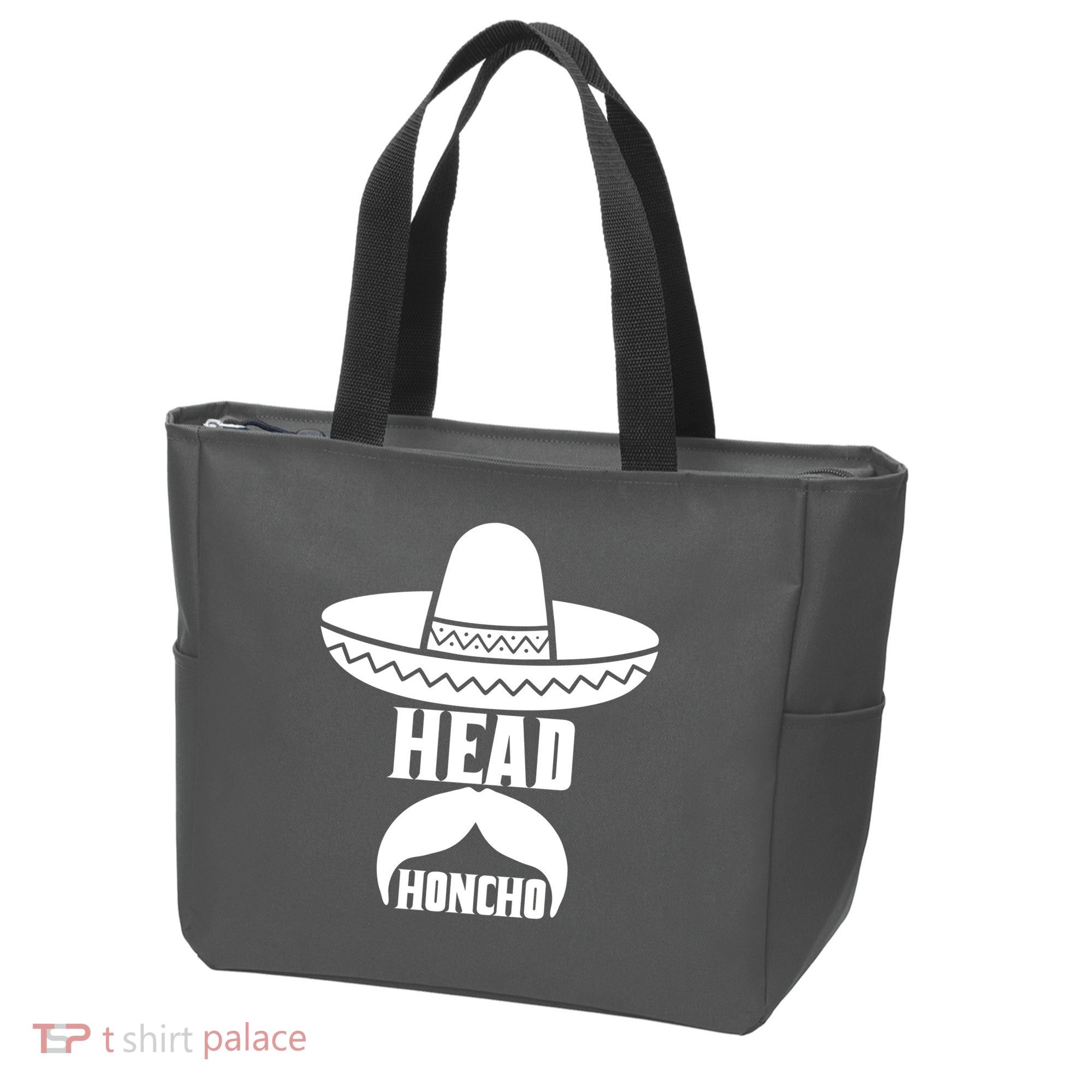 Head Honcho Sombrero Moustache Funny Cinco De Mayo Tote Bag