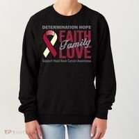 Head Neck Cancer Awareness Women's Sweatshirt thumb 0