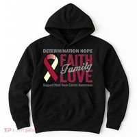 Head Neck Cancer Awareness Hoodie thumb 0