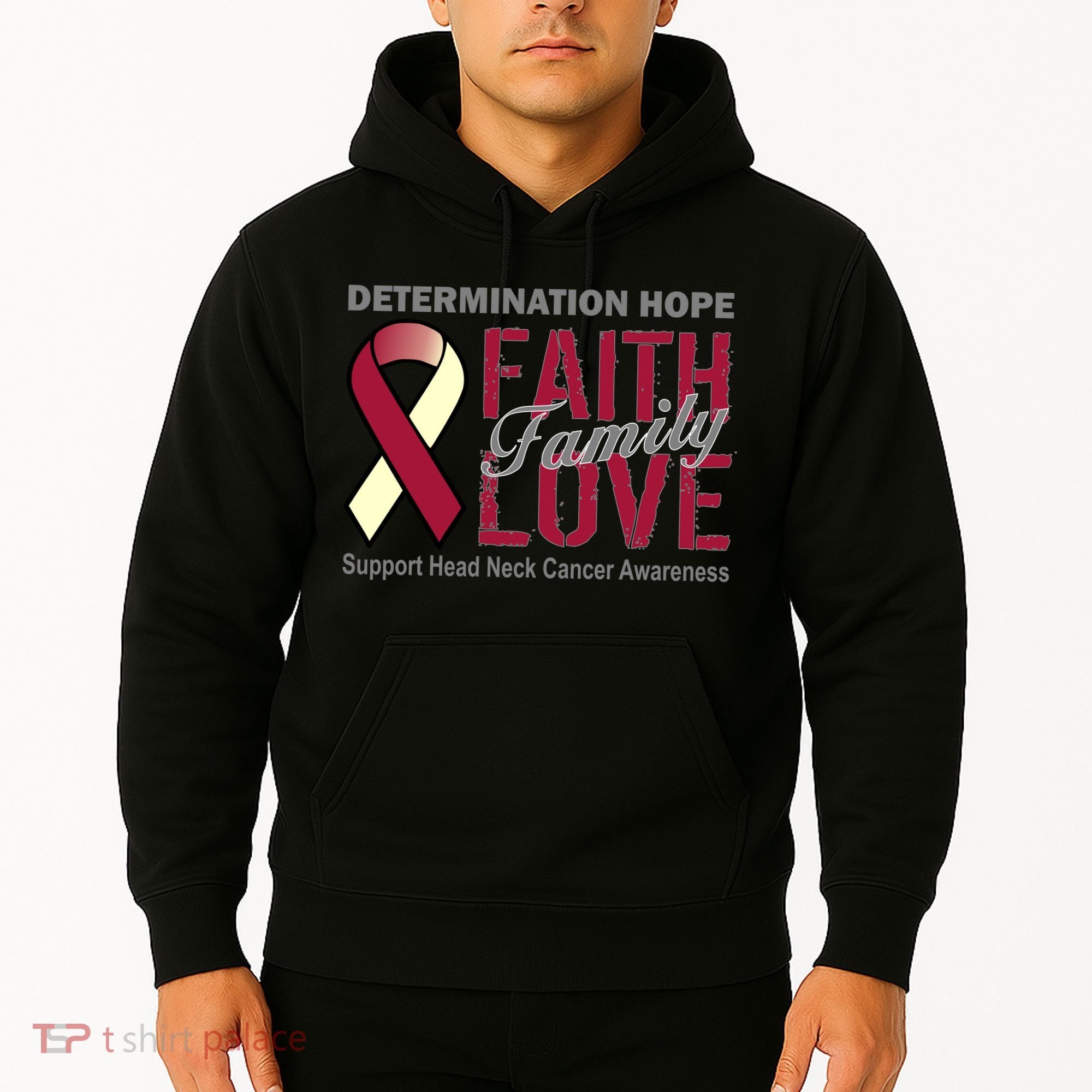 Head Neck Cancer Awareness Hoodie
