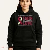 Head Neck Cancer Awareness Hoodie thumb 5