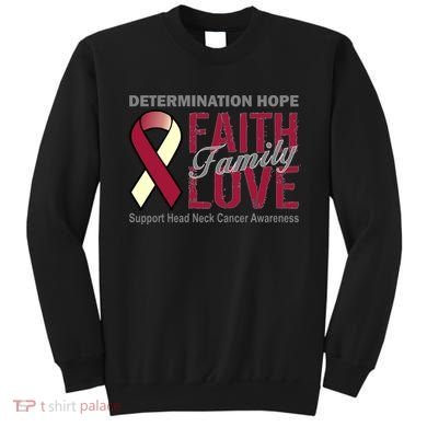 Head Neck Cancer Awareness Sweatshirt
