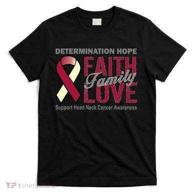 Head Neck Cancer Awareness T-Shirt