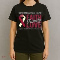 Head Neck Cancer Awareness T-Shirt thumb 4