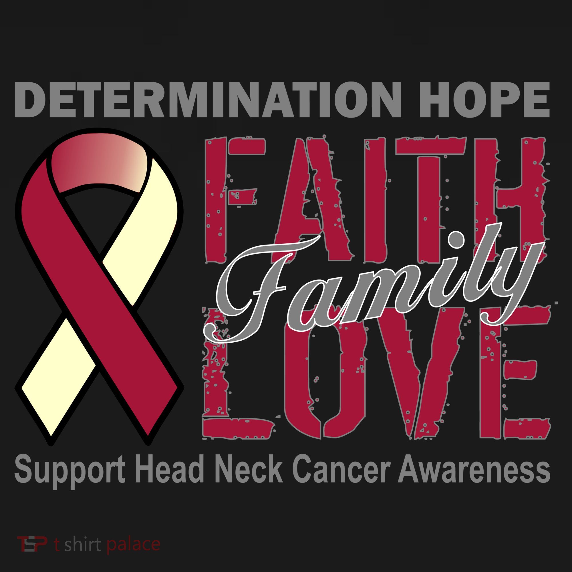 Head Neck Cancer Awareness Backpack