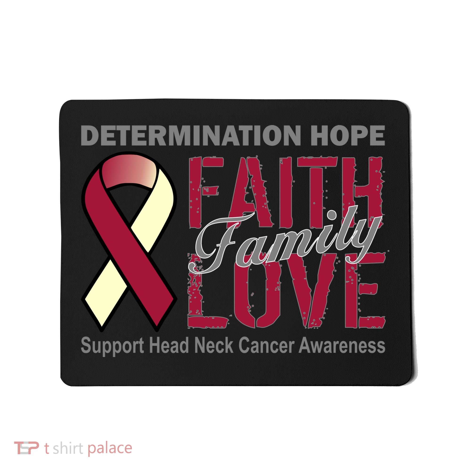 Head Neck Cancer Awareness Mousepad