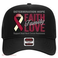 Head Neck Cancer Awareness Hat thumb 0