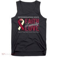 Head Neck Cancer Awareness Tank Top thumb 0