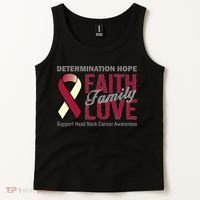 Head Neck Cancer Awareness Tank Top thumb 2
