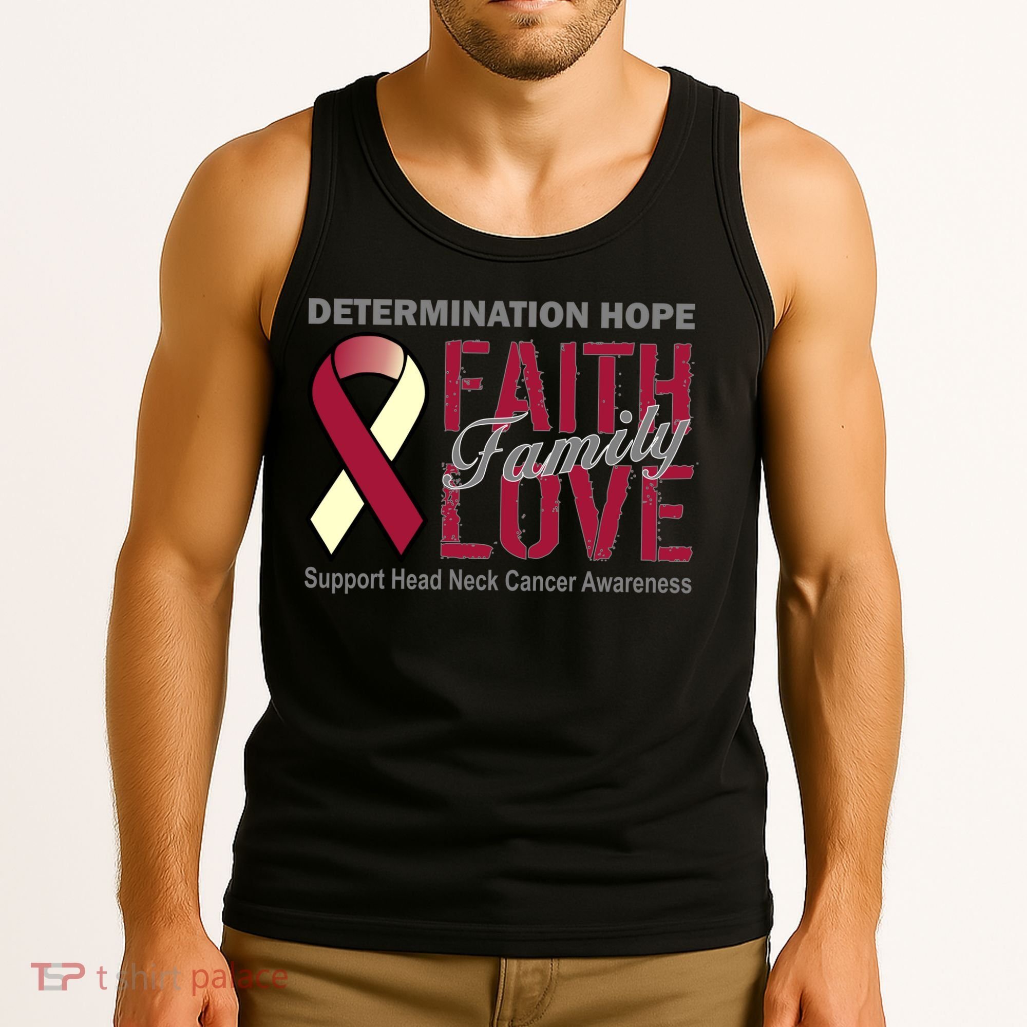 Head Neck Cancer Awareness Tank Top