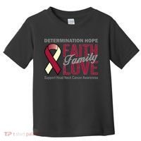 Head Neck Cancer Awareness Toddler T-Shirt thumb 0