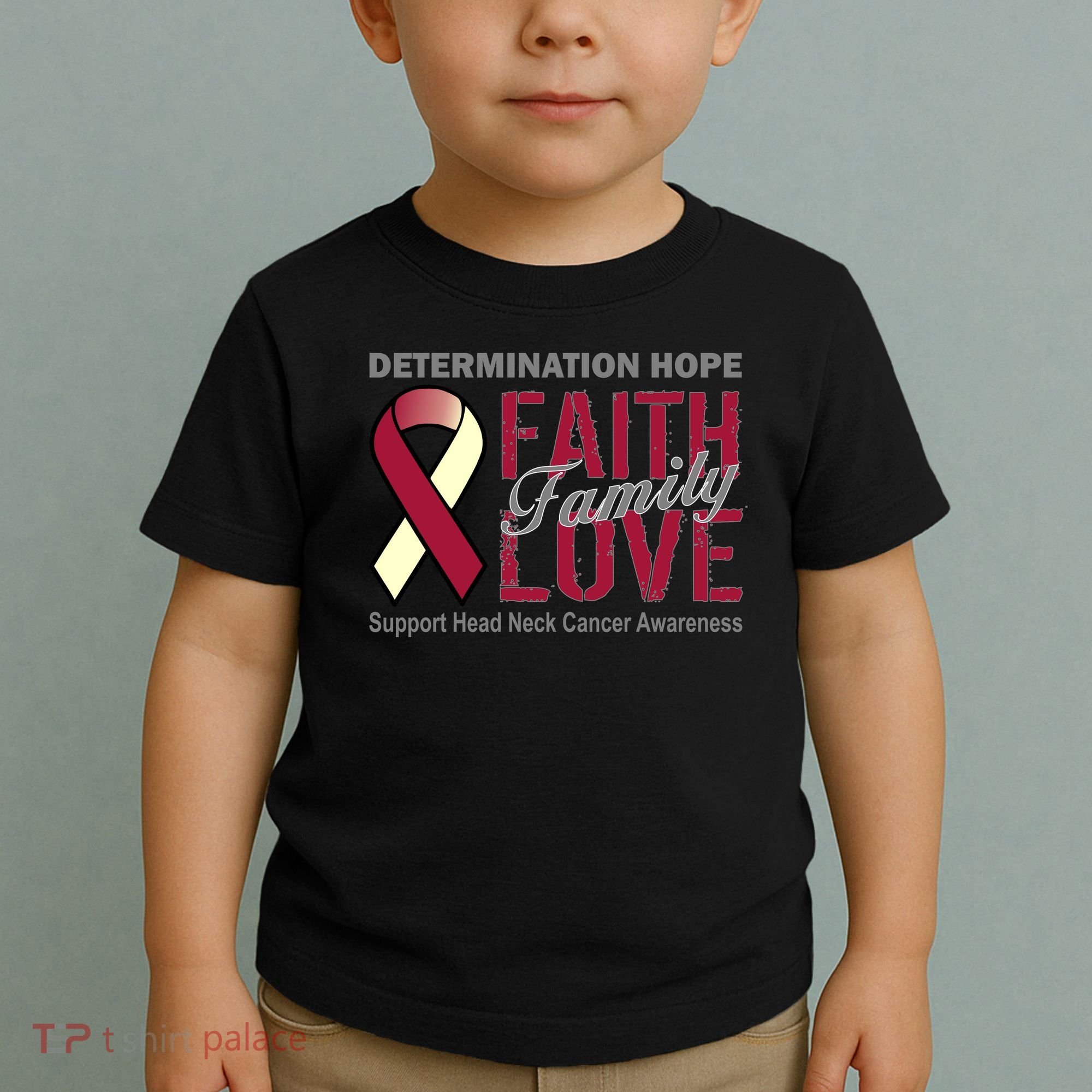 Head Neck Cancer Awareness Toddler T-Shirt