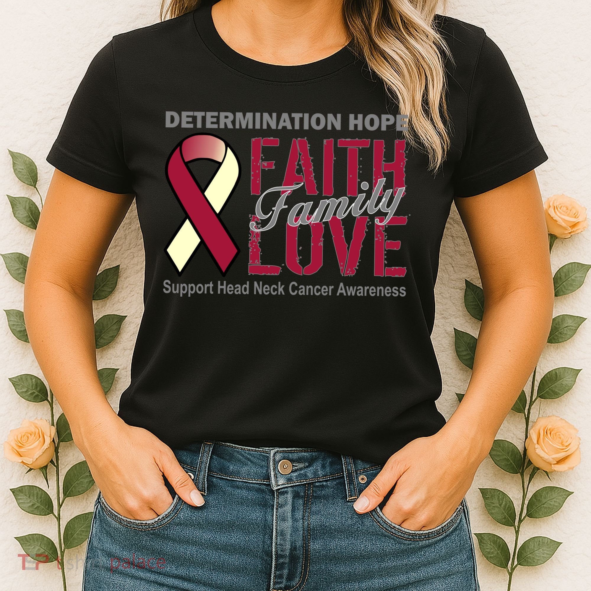 Head Neck Cancer Awareness Women's T-Shirt