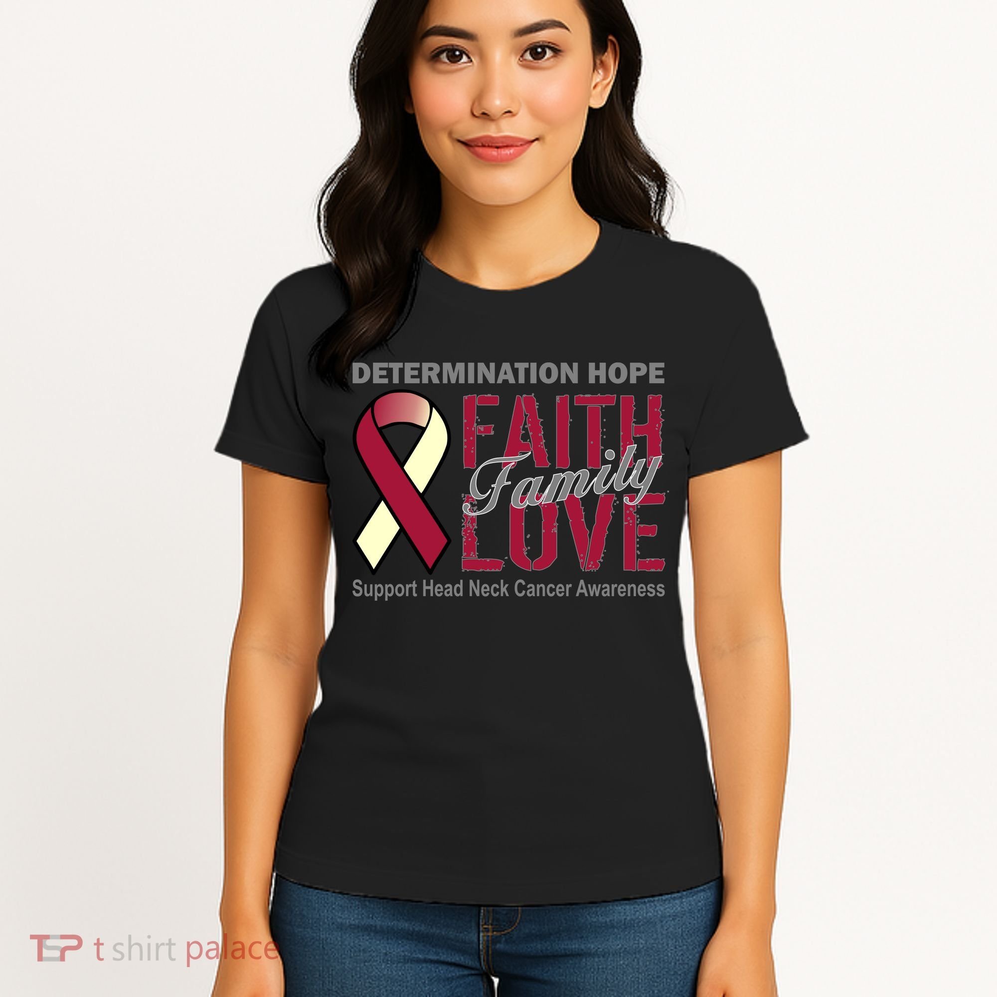 Head Neck Cancer Awareness Women's T-Shirt