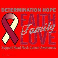 Head Neck Cancer Awareness Santa Hat thumb 1