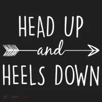 Head Up And Heels Down Tumbler thumb 3