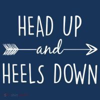 Head Up And Heels Down Hoodie thumb 7