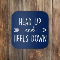 Head Up And Heels Down Coaster thumb 0