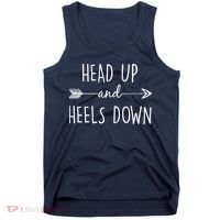 Head Up And Heels Down Tank Top thumb 0
