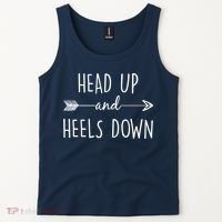 Head Up And Heels Down Tank Top thumb 2
